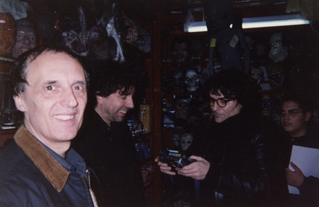 Dario Argento Tim Burton Renato Zero