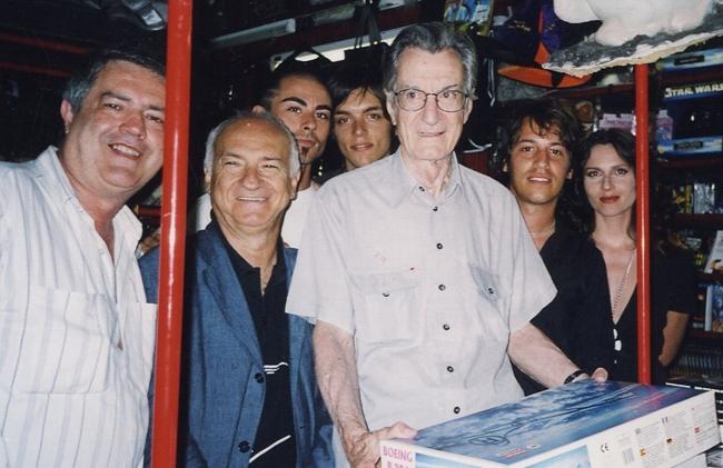 Il regista Carlo Lizzani a Profondo Rosso