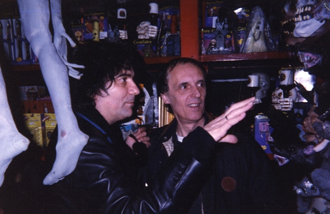 Renato Zero e Dario Argento